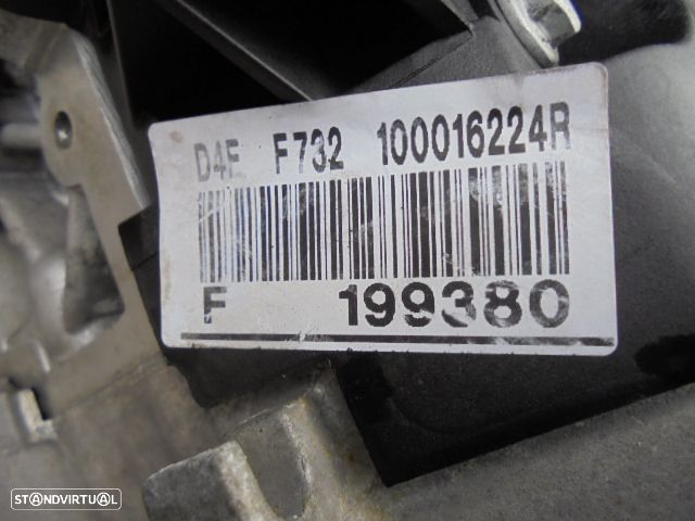 Motor D4FF732 D4F732 DACIA LOGAN 2 MCV FASE 1 2013 1.2I 75CV 5P BRANCA - 7