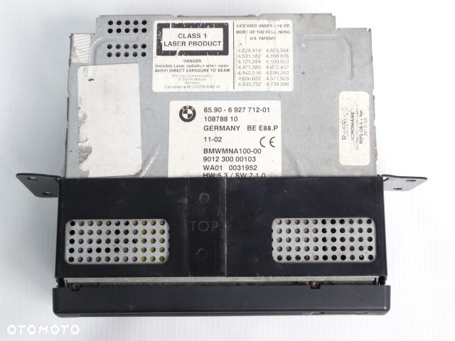 BMW 7 E65 E66 Czytnik Napęd Nawigacji CD Stacja Multimedialna GPS DVD 65906927712 6927712  BMW 730d 730i 735i 740i 745i 750i 760i - 8