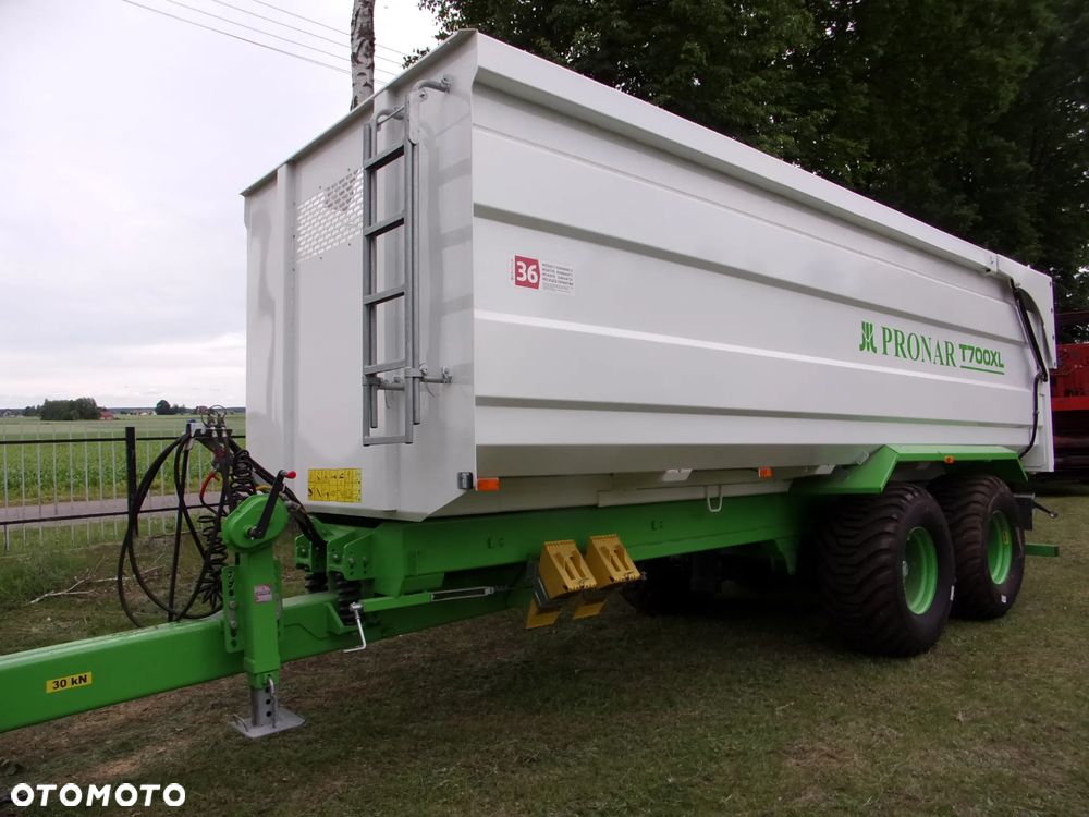 Pronar Przyczepa skorupowa PRONAR T-700XL -14.7t; T-679M -12t, tandem, (za dopłatą - nadstawy, plandeka, oś skrętna) - 2