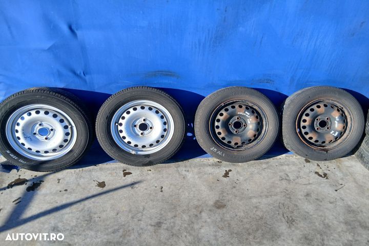 Jante tabla cu anvelope 14 - set 1S0601027G 1S0601027J  175/65 R14 ET - 1