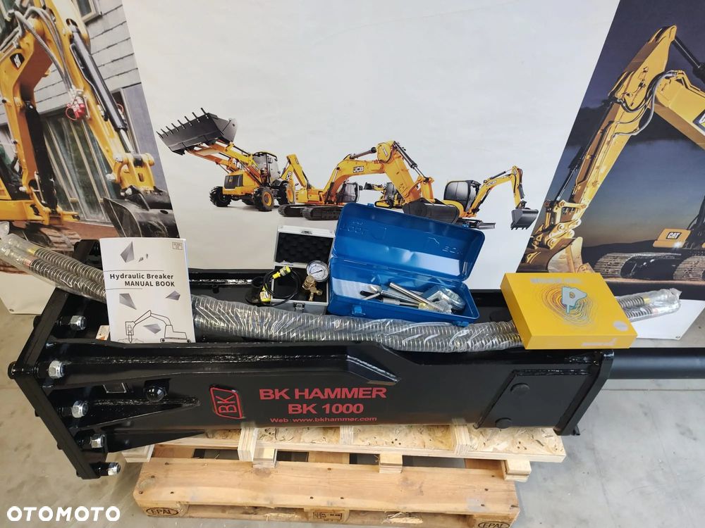 Młot Hydrauliczny BK HAMMER 1000 koparka JS130, 145 JCB koparka JCB maszyna JCB - 5