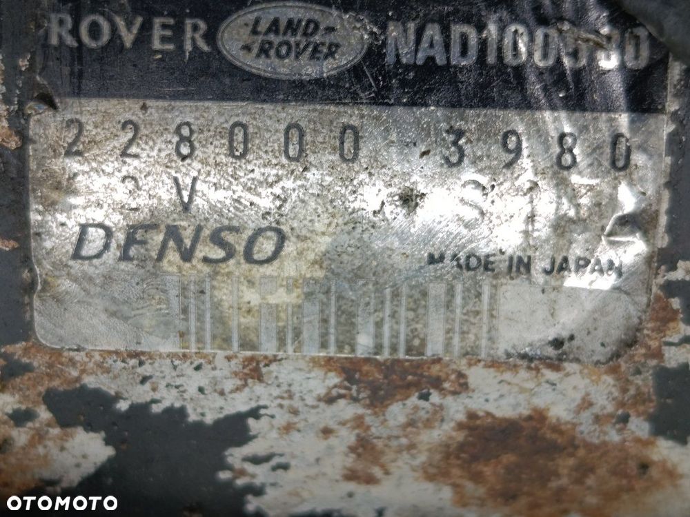 ROZRUSZNIK LAND ROVER FREELANDER I 228000-3980  DENSO 2.0 DI - 1