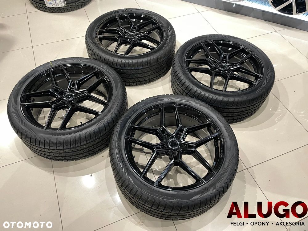 Kompletne Koła 22 Blank CVR5 Chrysler 300C Jaguar F-Pace Range Rover Velar  Volvo XC60 XC90 EX90 - 1