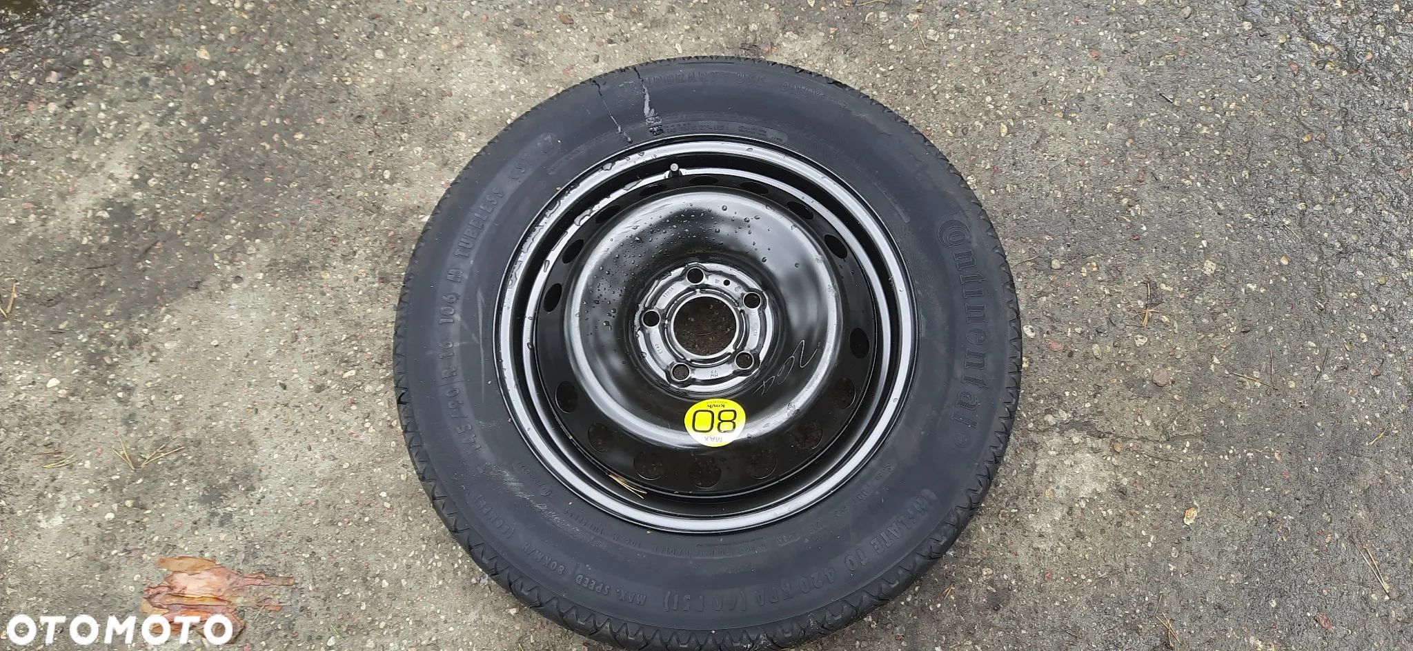 Koło dojazdowe dojazdówka Nissan Nissan QASHQAI I II Juke X-TRAIL Pulsar 5x114.3 Nowa nigdy nie używana - 1