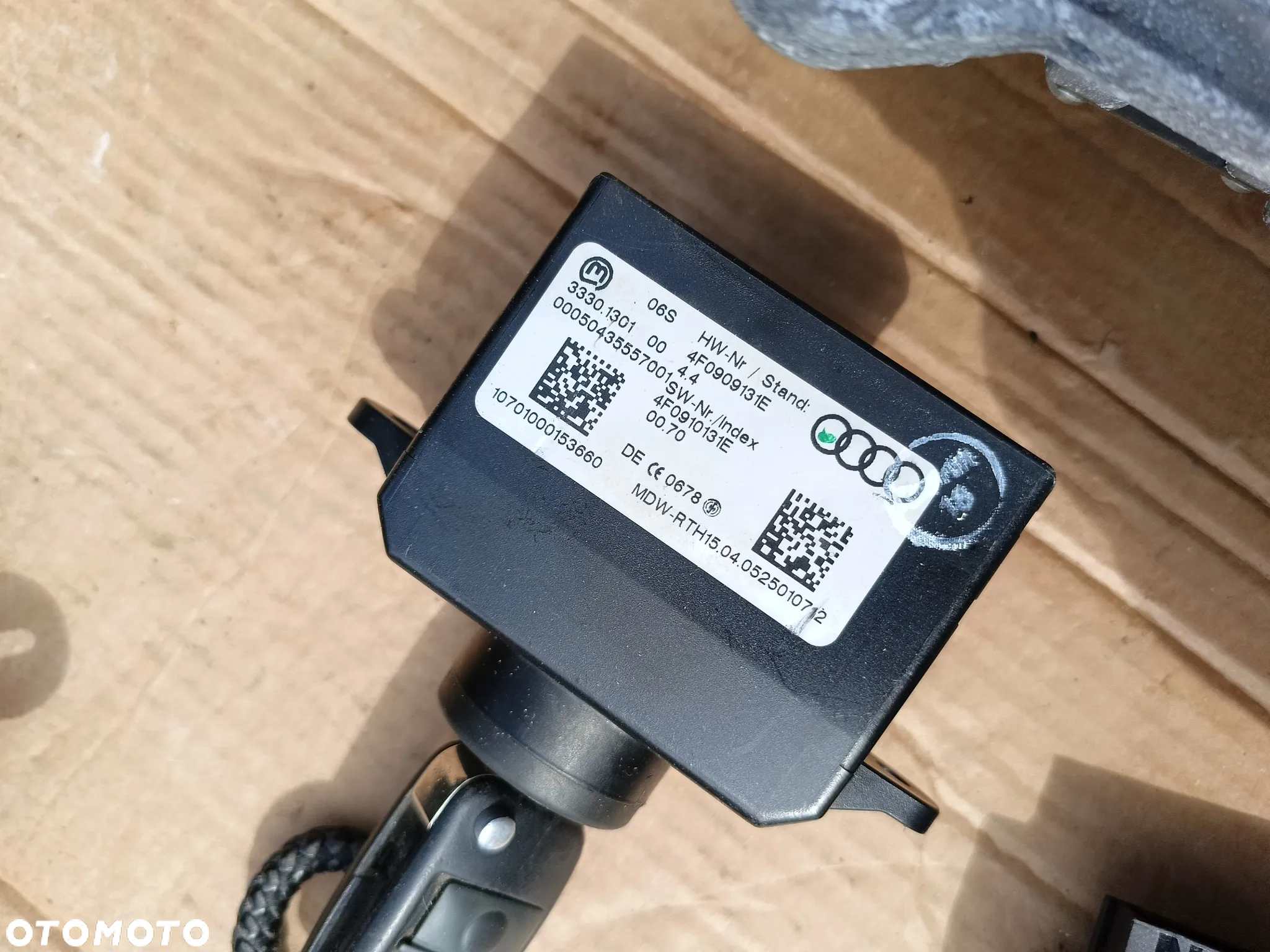 AUDI A6 C6 3.0 TDI BMK AUTOMAT  ZESTAW STARTOWY 4F0907401B - 4