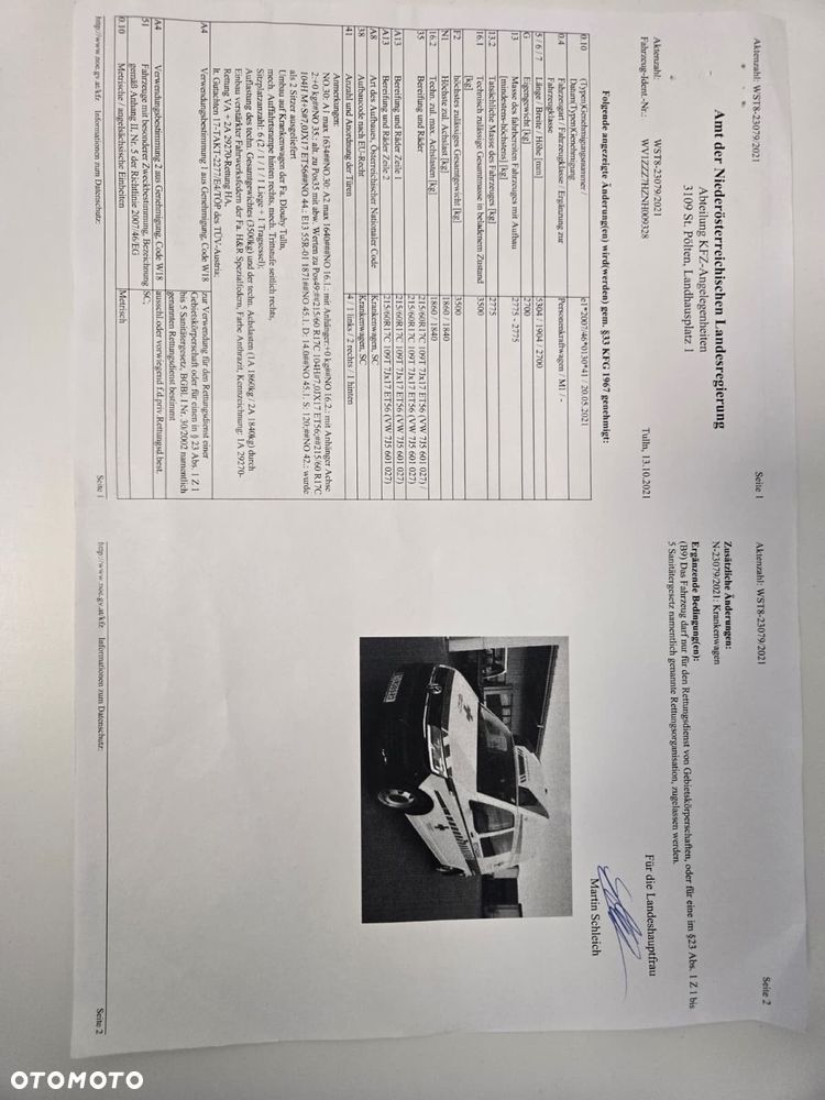 Volkswagen TRANSPORTER T6.1 Ambulans Karetka - 26