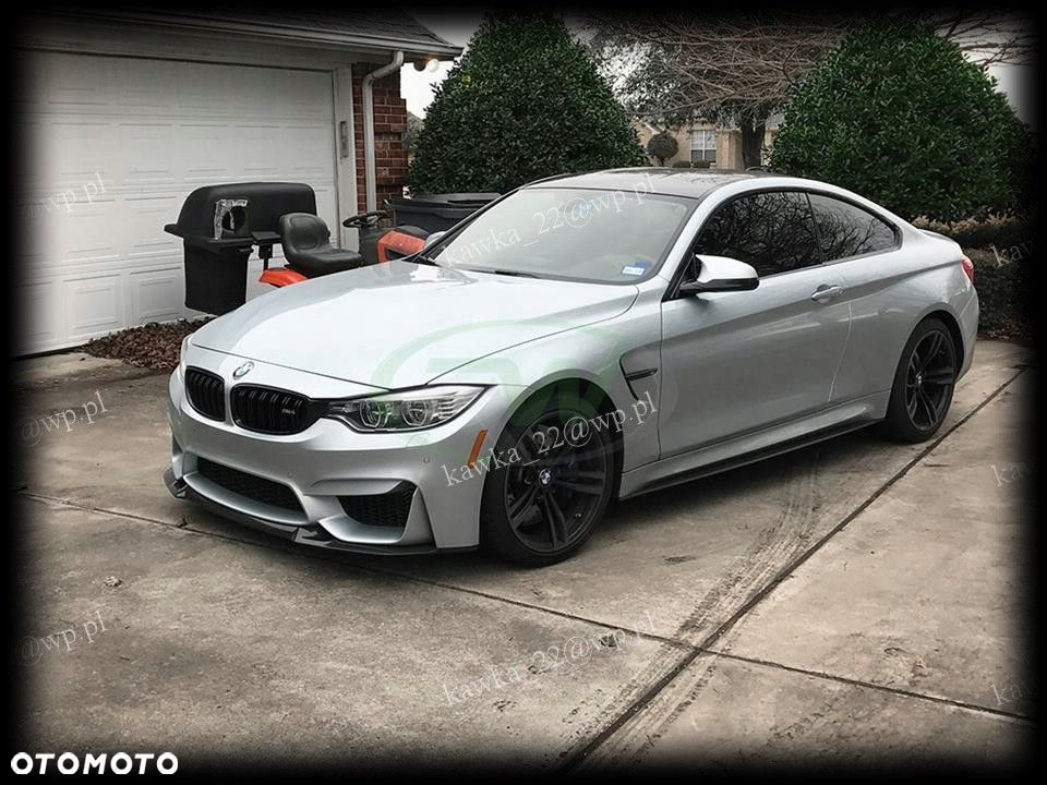BMW 3 F80 F82 M3 DOKŁADKA ZDERZAKA PODKŁAD WZÓR CS - 13