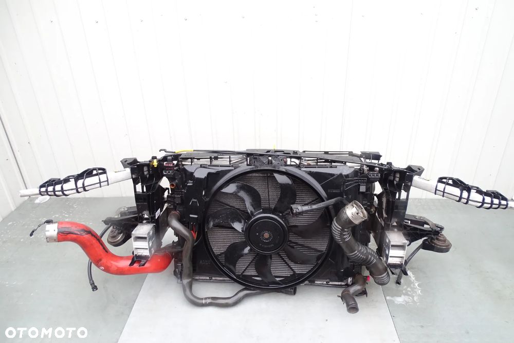 Mercedes CLA W117 W246 W176 Wzmocnienie czołowe Pas przedni Komplet - 8