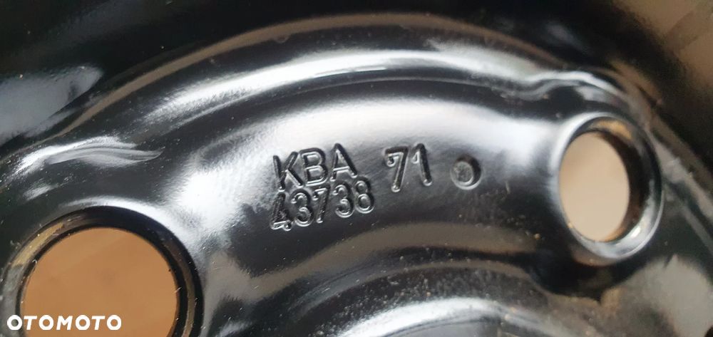 Felga stalowa zapas VW 5x112 16" ET42 6,5J VW Passat B6 - 12
