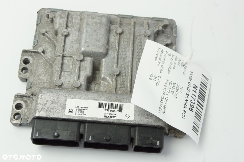 KOMPUTER SILNIKA ECU RENAULT MASTER III 237109955R - 2
