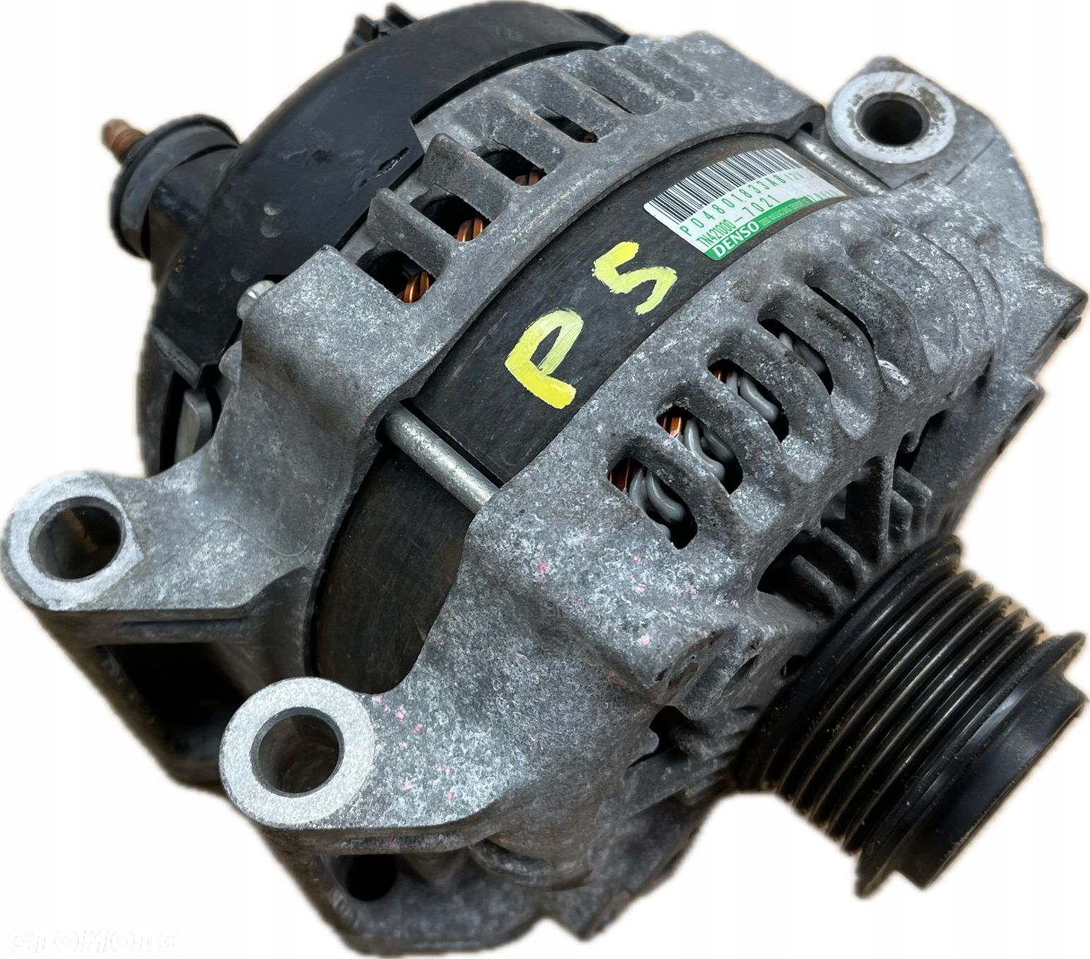 P5 DODGE CHARGER 2017 V8 5.7 ALTERNATOR 04801833AB - 1