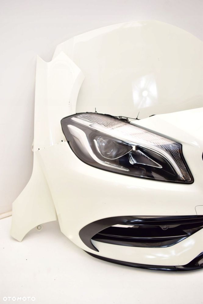 MERCEDES W176 A45 AMG LIFT PRZÓD ZDERZAK PAS LAMPY MASKA - 6