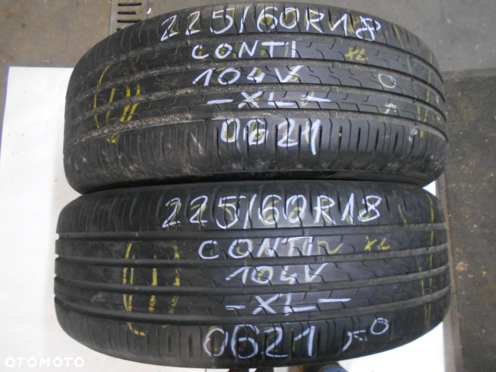 OPONY 225/60R18 CONTINENTAL ECO CONTACT 6 XL DOT 0621 6.8MM - 1
