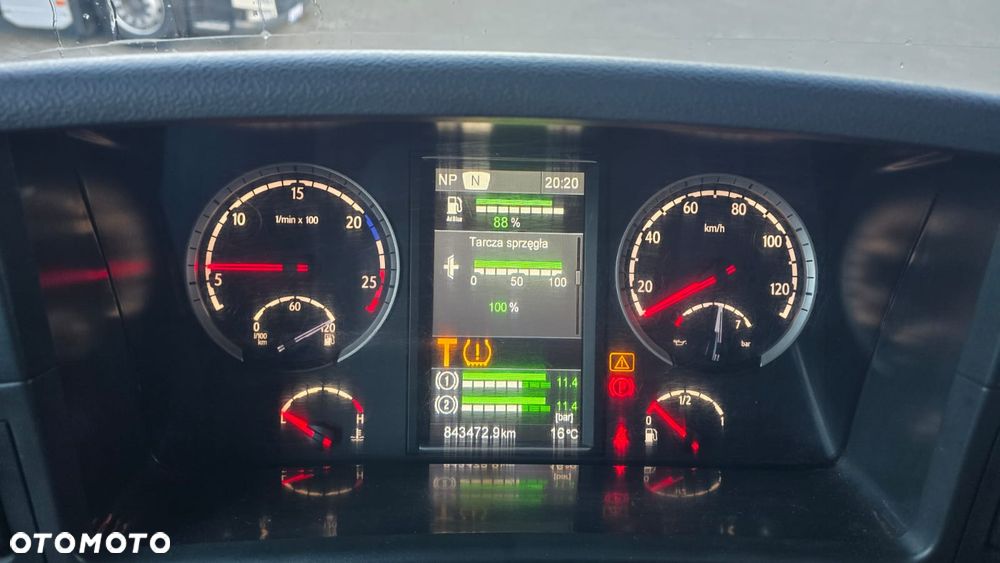 Scania G490 6x2 18 palet chłodnia diesel kurierka odwierty piękny stan świeży import! - 37