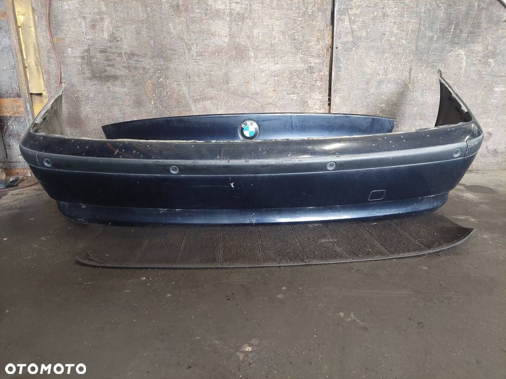 KLAPA BAGAŻNIKA + ZDERZAK TYŁ BMW E46 LIFT SEDAN 317/5 ORIENTBLAU METALLIC - 2