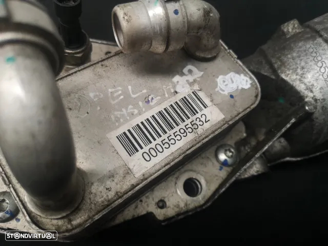 Corpo Filtro óleo com suporte originais radiador óleo para opel 2.2 Cdti  2010+ - 4