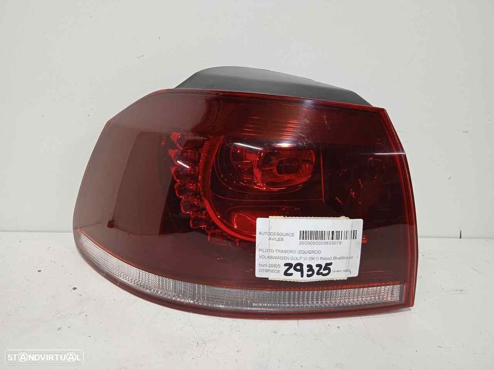 FAROLIM TRASEIRO ESQUERDO VOLKSWAGEN GOLF VI 5K110.2008 - 1