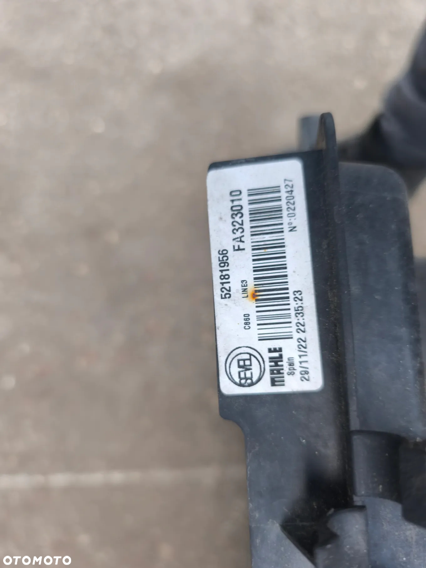 Komplet chłodnic wiatraki chłodnica wody klimatyzacji intercooler Citroen Jumper Peugeot Boxer 2.0 2.2 52181949 1399111080  53144431  52181956 - 7