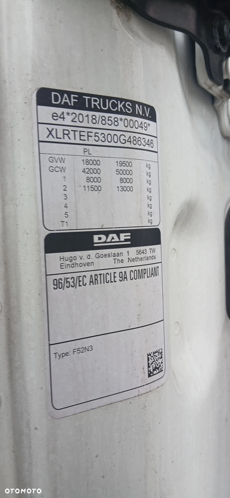 DAF XG - 8