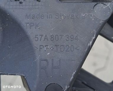 skoda karoq ślizg mocowanie zderzaka prawy tył 57a807394 - 2