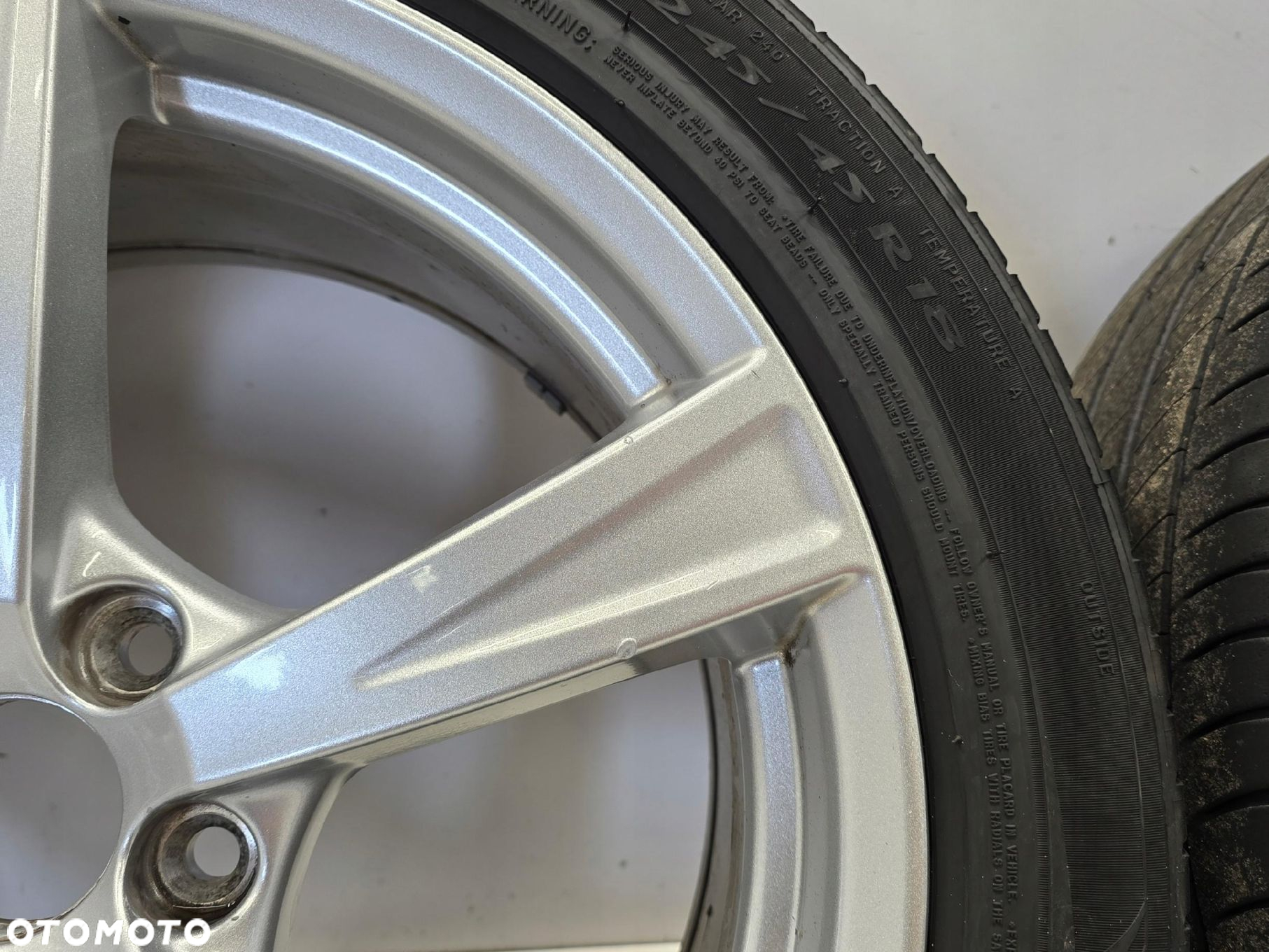 VOLVO V90 17R FELGI ALUMINIOWE 18" 5X108 ET42.5 OPONY - 5