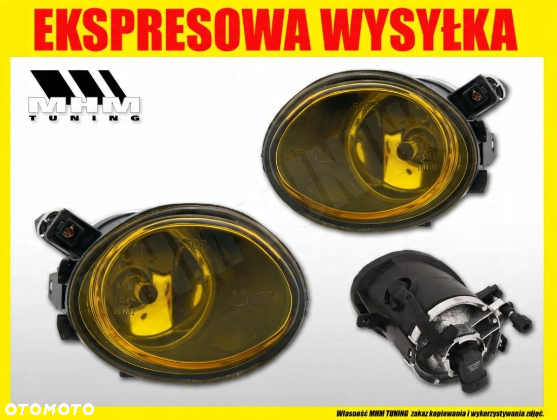 Zderzak Przod nadkola halogeny Bmw 5 e39 M Mpakiet - 7