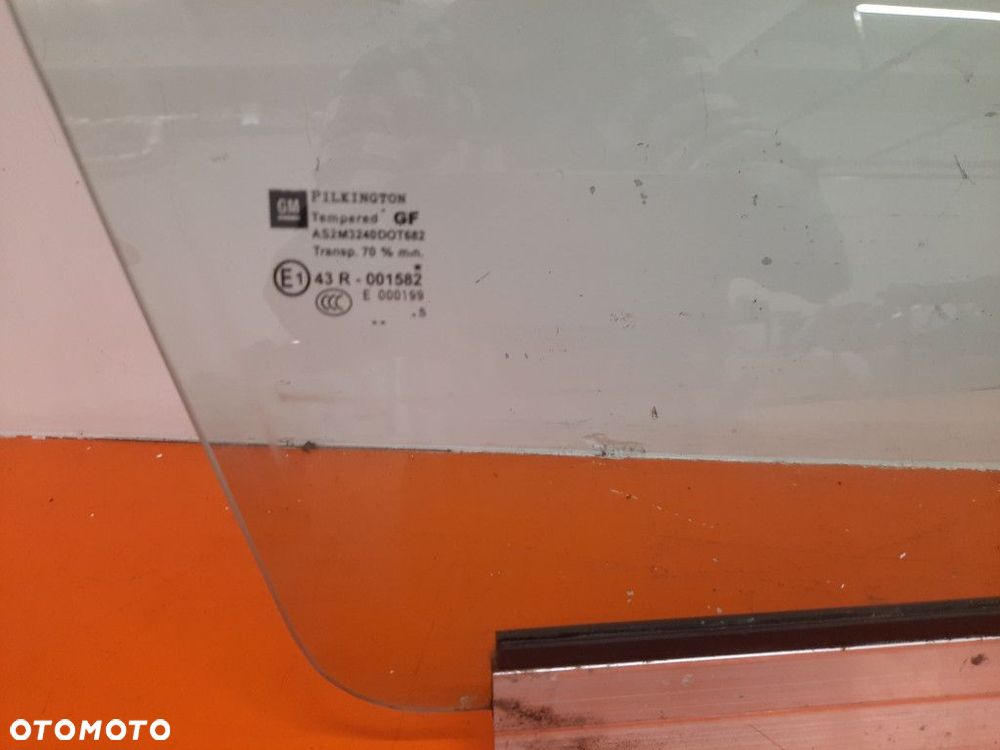 OPEL ASTRA H KOMBI 04-07 SZYBA DRZWI PRZÓD PRZEDNIA PRAWA 43R001582 Z157 - 2