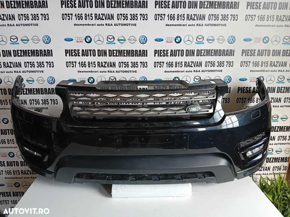 Bara Fata Completa Range Rover Sport L494 An 2013-2018 Cu Spalatoare Proiectoare Grila Originala - 6