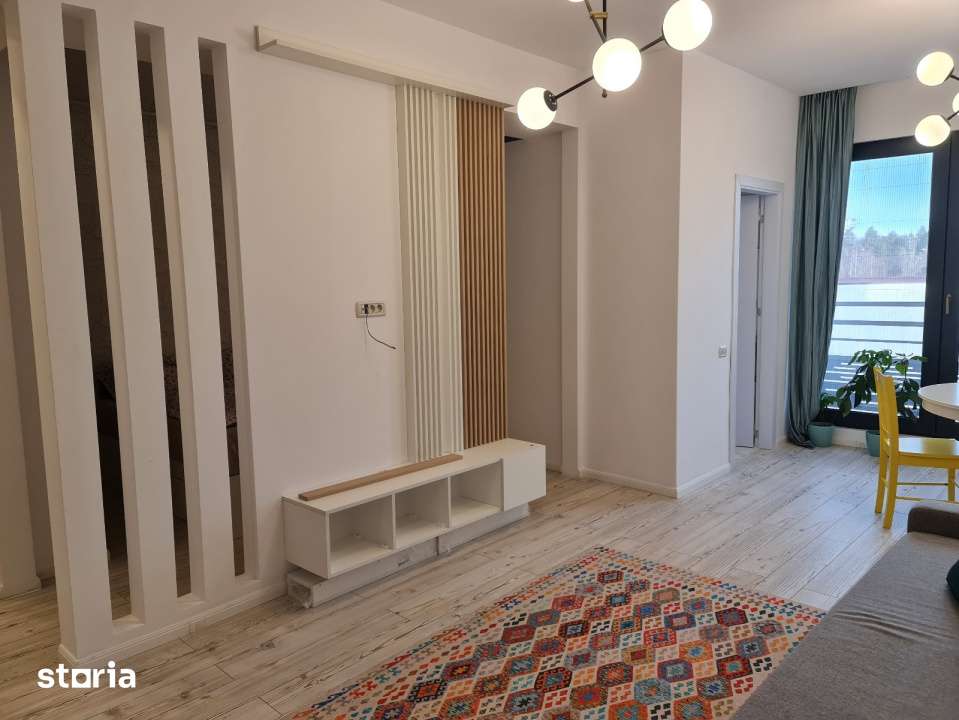 Apartament tip studio | Bucatarie inchisa | Mobilat Utilat | Petricani — fotografia 3