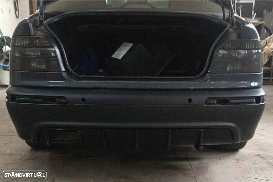 Difusor / Lip / Spoiler em fibra de vidro para BMW E39 1996-2003 - 11