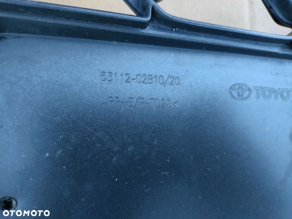 TOYOTA COROLLA E21 18- HB / KOMBI 53112-02B10 KRATKA W ZDERZAK PRZÓD NA PDC !! ORYGINAŁ!!! STAN BDB! - 14