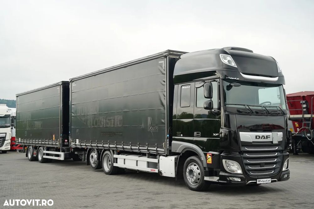 DAF XF 480 / COMBINAȚIE TANDEM 120 M3 / TRANSITION / I-PARK COOL / 7.7 M + 7.7 M / WECON / 2022 / - 3