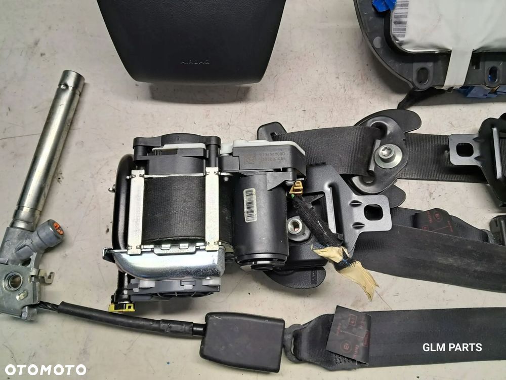 citroen c4 picasso ii poduszki powietrzne airbag pasy dociąg oryginał - 3