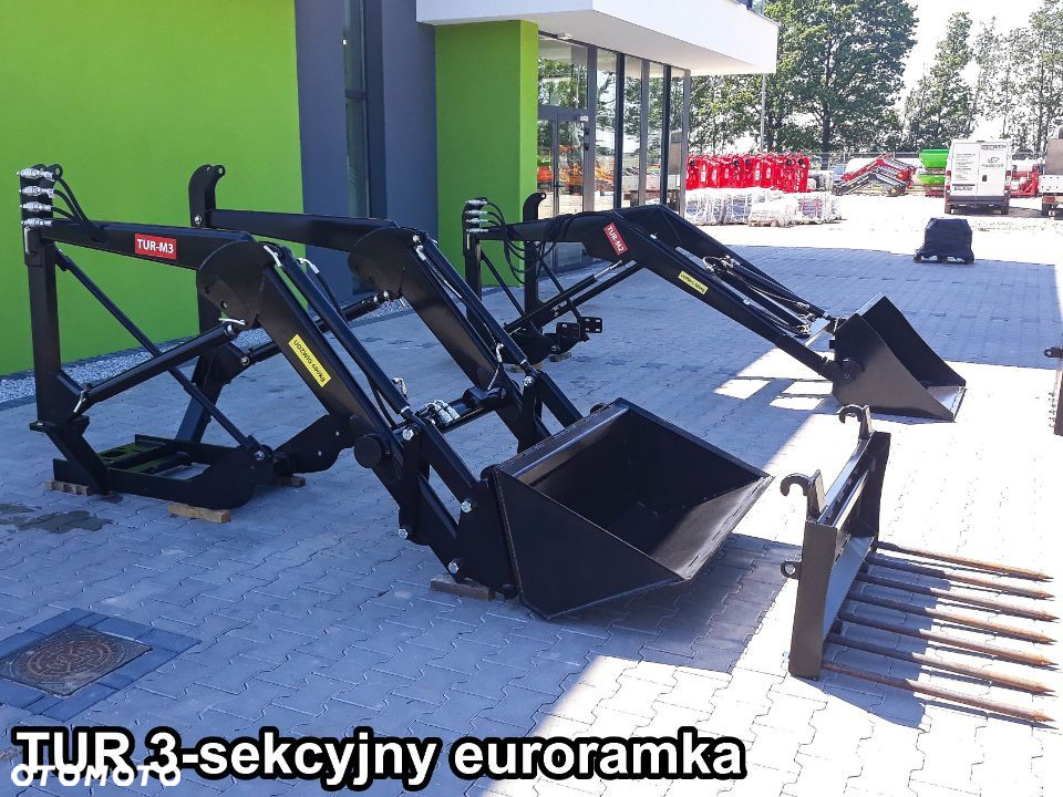 ŁADOWACZ CZOŁOWY EURORAMKA  TUR Ursus Zetor Wladymirec t25 c330 c360 MASSEY FERGUSON - 6