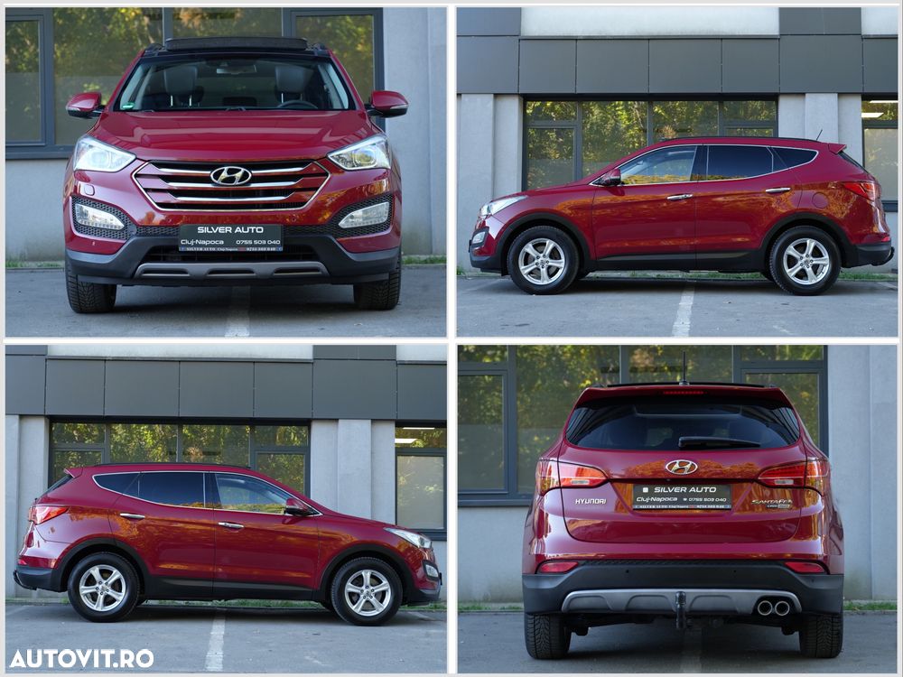 Hyundai Santa Fe blue 2.2 CRDI 4WD Automatik Style - 4