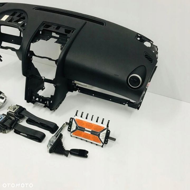 NISSAN QASHQAI I DESKA ROZDZIELCZA KONSOLA KOKPIT PULPIT PODUSZKI AIRBAG AIR BAG PASY KIT SET - 3