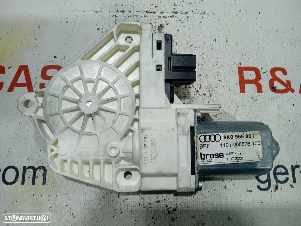 Motor Elevador Vidro Porta Frente Esquerdo Audi A4 B8 8K0959801 Original - 4
