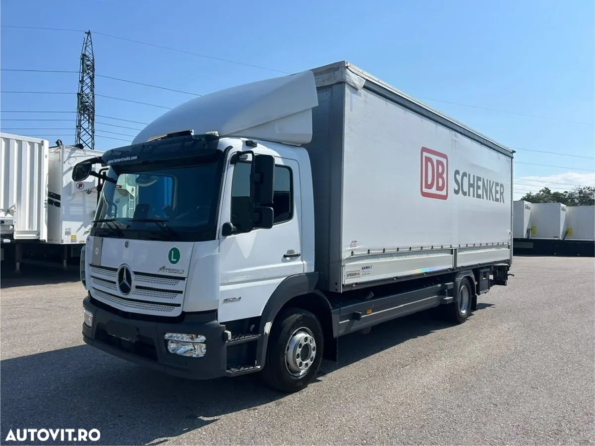Mercedes-Benz Atego, 15 To, Prelata, Lift, factura externa - 1