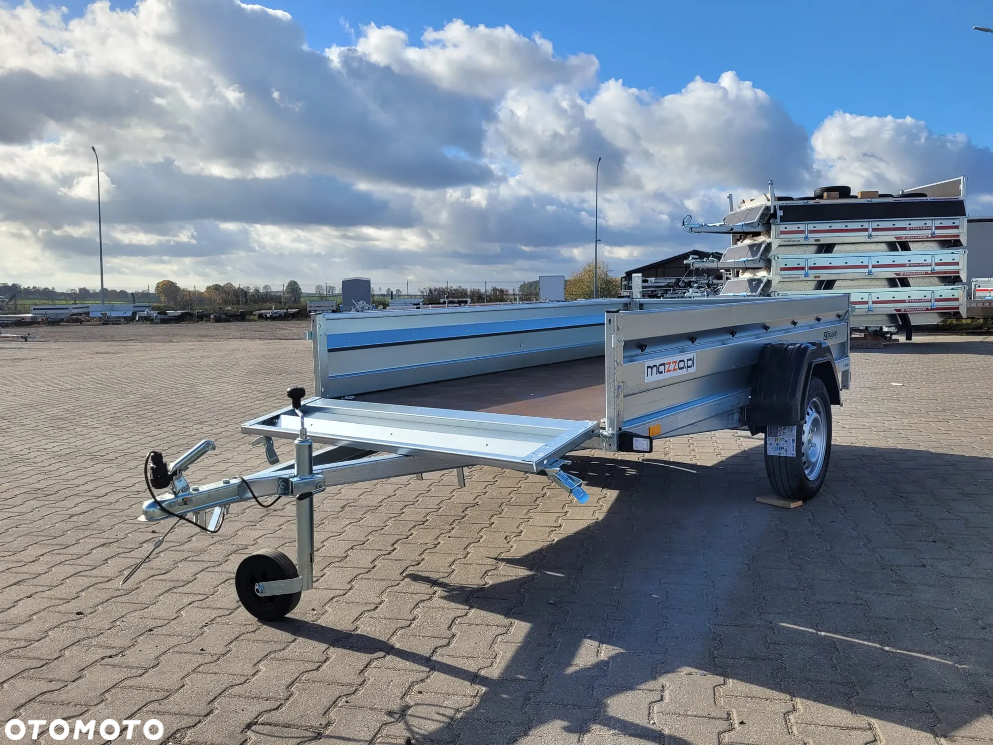 Zaslaw Dostawa Przyczepka uchylna DMC750kg 265x132x35cm SOLIDNA I MOCNA! HIT! - 17