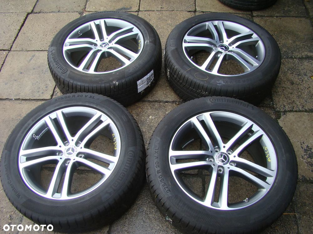 a445 Mercedes-Benz GLE V167 GLE Coupe C167 8,5jx20 275/50 R20 opony zima czujniki - 1