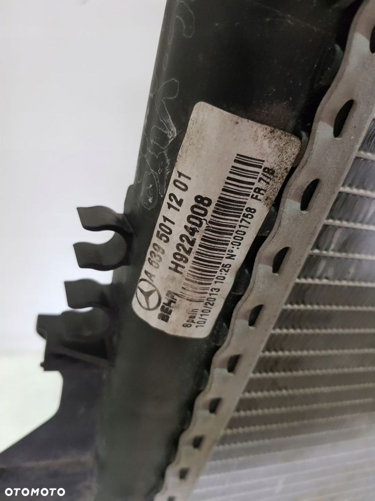 chłodnica wody intercooler a6395011201 mercedes vito w639 - 11