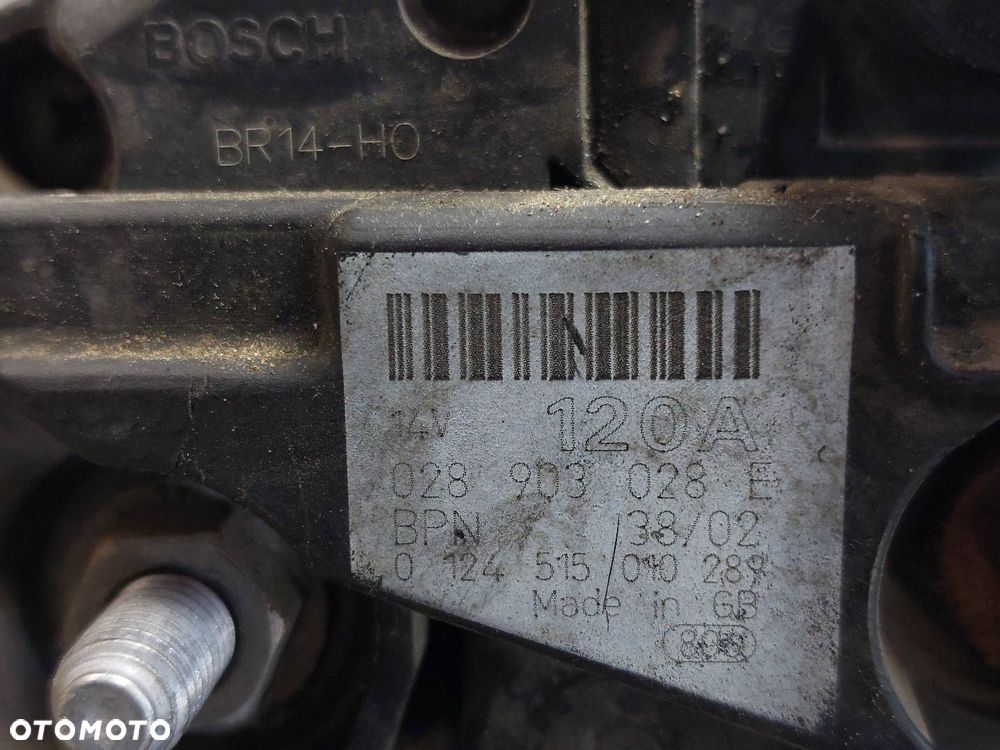 ALTERNATOR SEAT CORDOBA II 1.9 TDI 028903028E ID: 237047 - 5