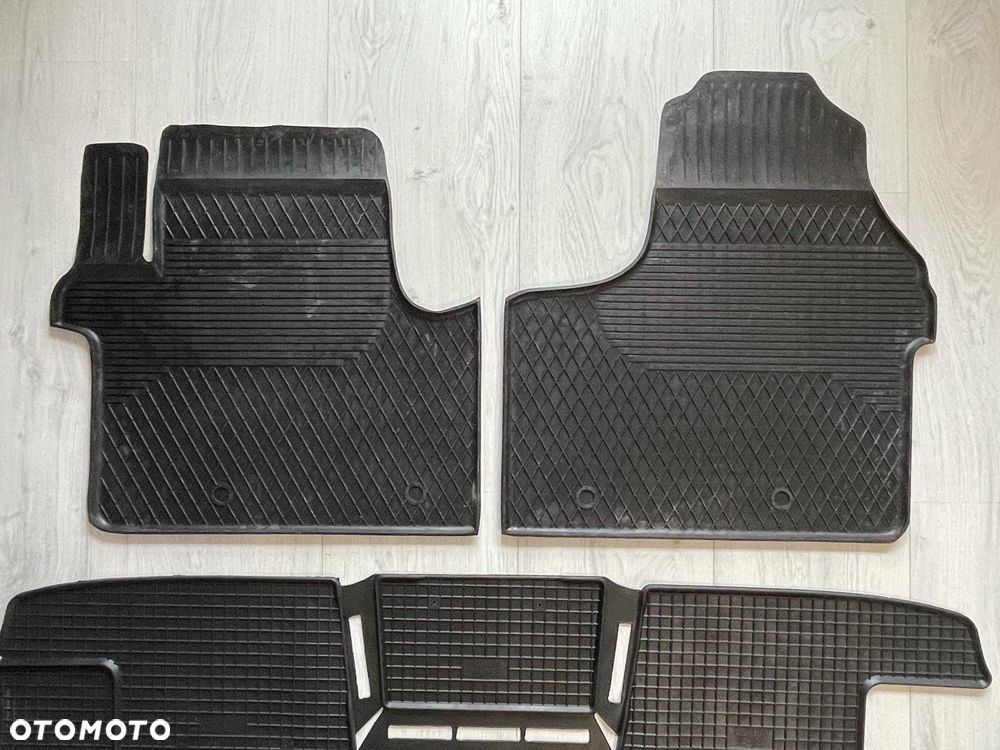 Dywaniki Gumowe  Opel Vivaro Renault Trafic Rok 2014 LONG FIAT TALENTO - 2