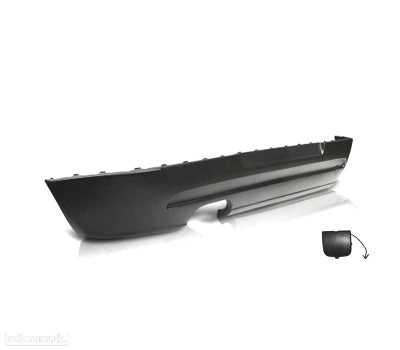 DIFUSOR VOLKSWAGEN VW GOLF 5 03-08 LOOK GTI + TAMPA GANCHO - 2