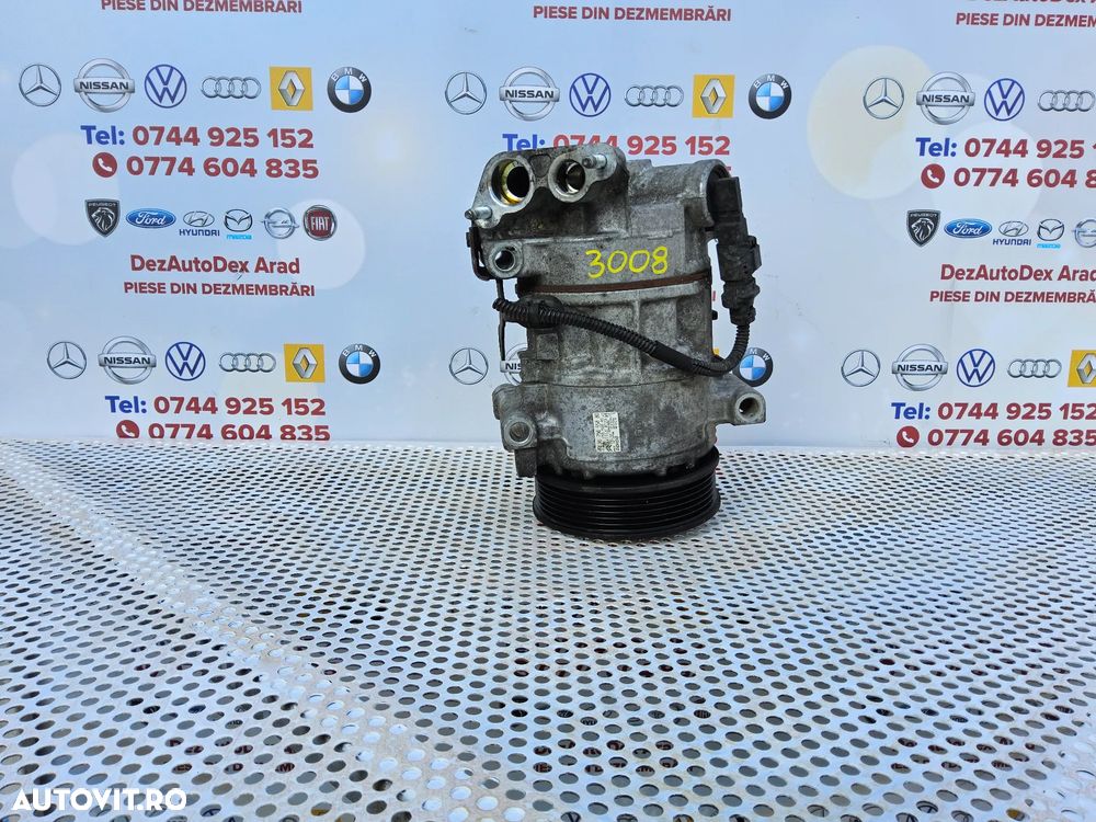 Compresor clima Peugeot 1.6 3008 306 cod 9675655880 Citroen c4 c5 508 5008 1.2 cactus 208 2008 - 3