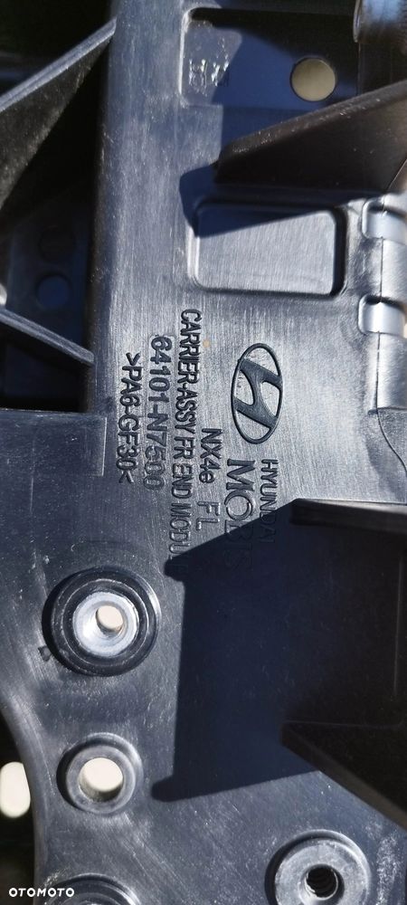 pas przedni wzmocnienie chłodnice hyundai tucson 4 lift - 3
