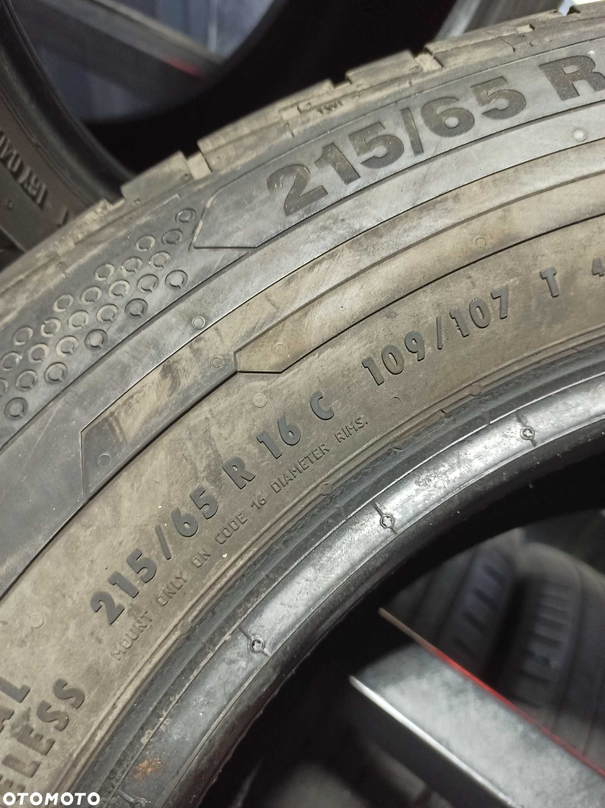 Opony Letnie 215/65/16C CONTINENTAL VANCONTACT #1666 - 3
