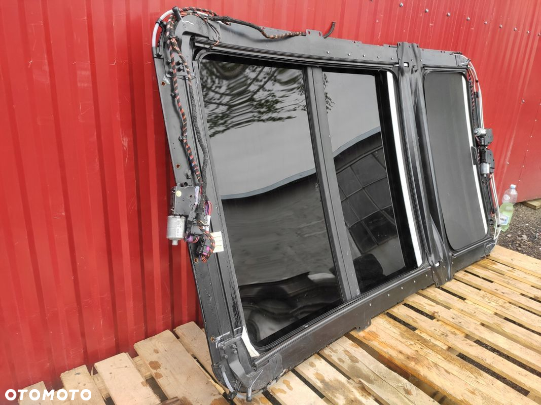 AUDI Q7 4L LIFT SZYBERDACH PANORAMA KOMPLETNY ORYGINAŁ BDB STAN - 5