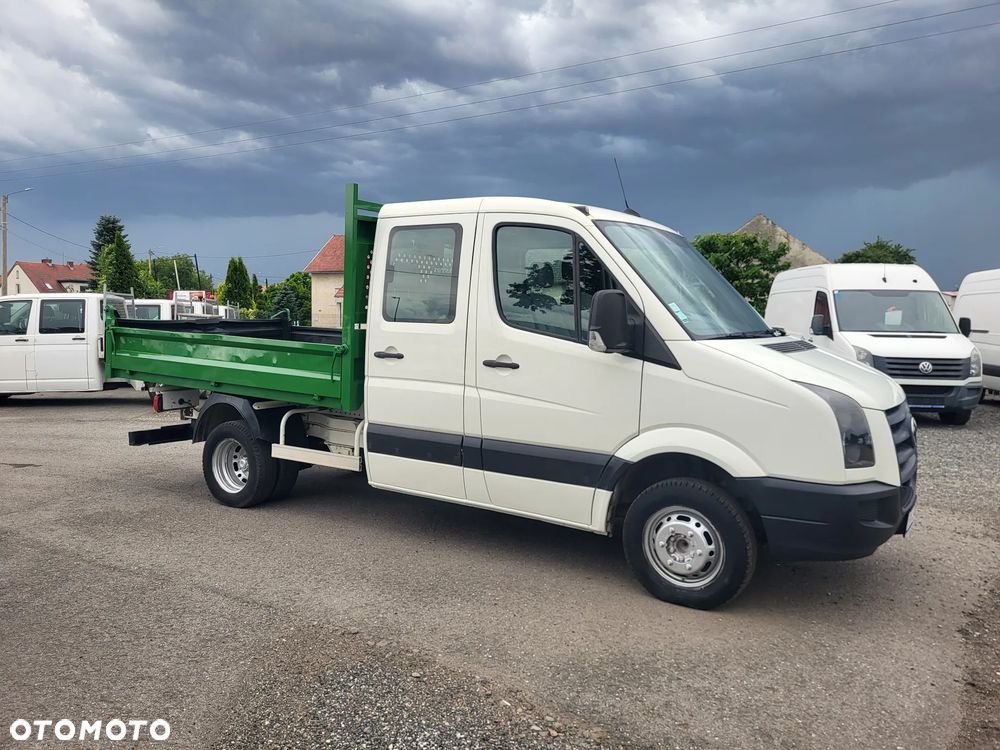 Volkswagen Crafter sprinter doka dmc 3.5 bliźniak netto Wywrotka kipper klima - 12