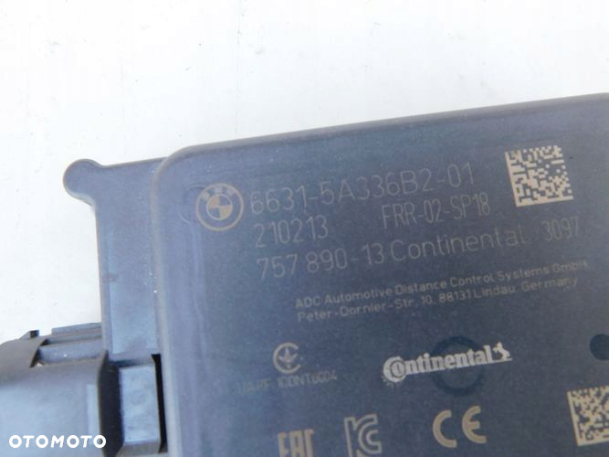 BMW G30 G01 G20 G11 radar 757890-13 - 2